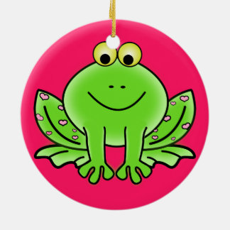 Kikkerkerstversiering Keramisch Ornament