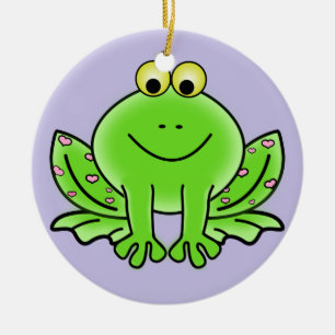 Kikkerkerstversiering Keramisch Ornament