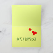 Kikkerkjes met een hap-achtige Cartoon Kaart (Binnen)