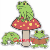Kikkerkkikkers Thunder_Cove Sticker (Voorkant)