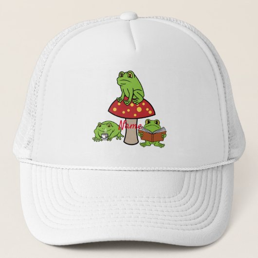 Kikkerkkikkers Thunder_Cove  Trucker Pet (Voorkant)