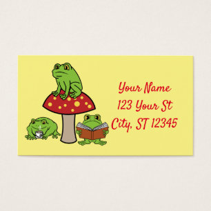 Kikkerkkikkers Thunder_Cove Visitekaartje