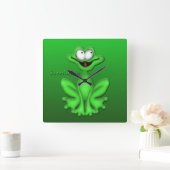 kikkerklok vierkante klok (Huis)