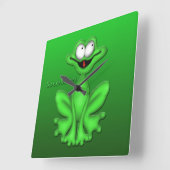 kikkerklok vierkante klok (Hoek)