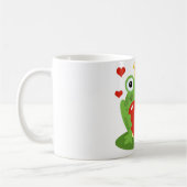 Kikkerkoning met hart koffiemok (Links)