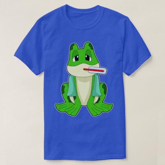Kikkerkoortsthermometer T-shirt (Design voorkant)