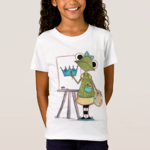 Kikkerkunstenaar - T-shirt voor het kindermeisje