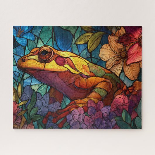 Kikkerkunstpuzzel Legpuzzel (Horizontaal)