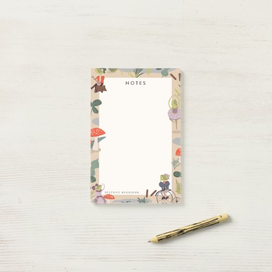 Kikkerland Post-it® Notes (Op bureau)