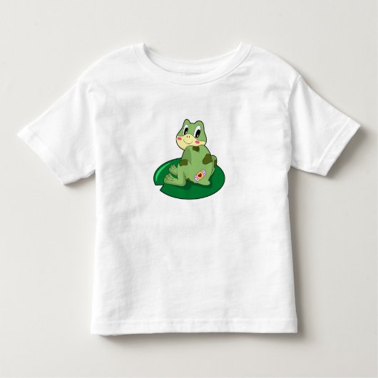Kikkerleisteen Heart Plaster Kinder Shirts (Voorkant)