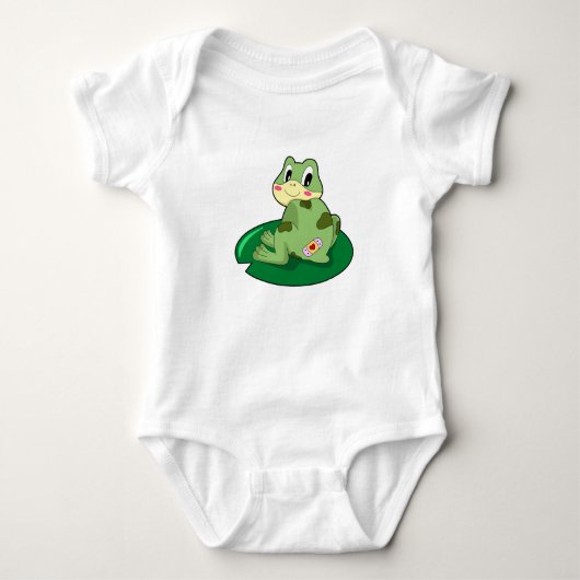 Kikkerleisteen Heart Plaster Romper (Voorkant)