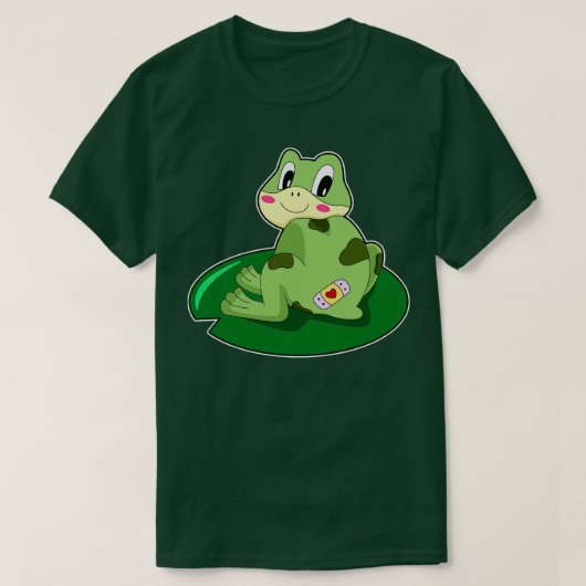 Kikkerleisteen Heart Plaster T-shirt (Design voorkant)