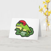 Kikkerleven Kaart (Gele Bloem)