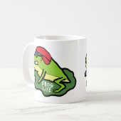 Kikkerleven Koffiemok (Voorkant links)