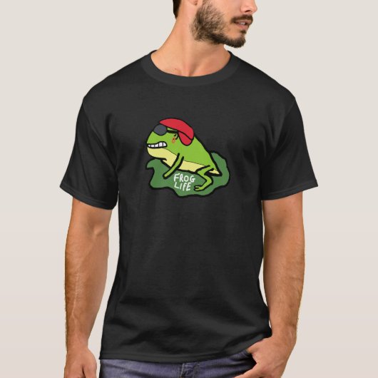 Kikkerleven T-shirt (Voorkant)