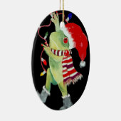 Kikkerlichten voor sierdoeleinden keramisch ornament (Rechts)