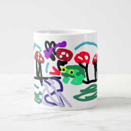 Kikkerliefde  grote koffiekop