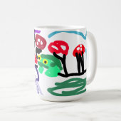 Kikkerliefde  koffiemok (Voorkant rechts)