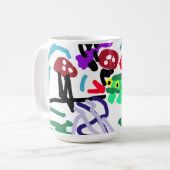 Kikkerliefde  koffiemok (Voorkant links)