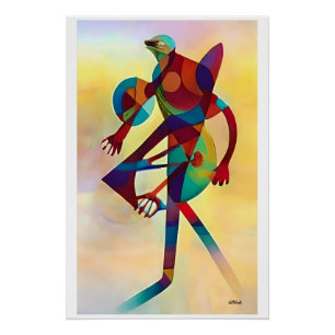 Kikkerloper Perfect Poster