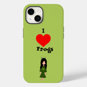 Kikkermeisje iPhone Case