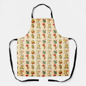 Kikkermotief Cottagecore Stijl Schort (Voorkant)