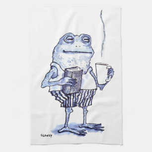 Kikkerochtenden Theedoek