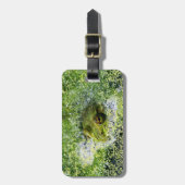 Kikkerogen in een hond bagagelabel (Voorkant verticaal)