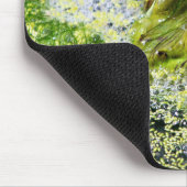 Kikkerogen in een hond muismat (Hoek)