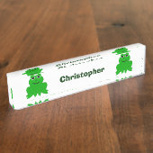 Kikkerontwerp Naambordje (Zijkant)