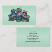 Kikkerontwerp Visitekaartje (Voorkant / Achterkant)