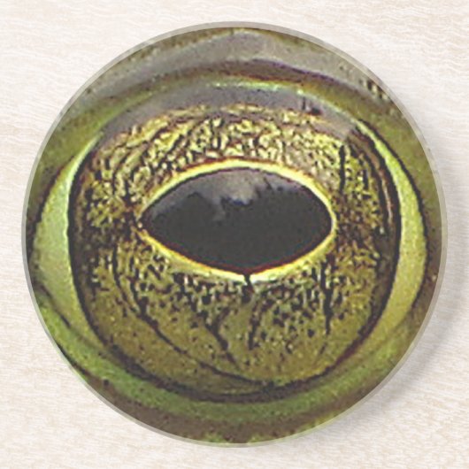 Kikkeroog Zandsteen Onderzetter (Voorkant)