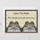 Kikkerpaar: Cute, Funny, Save the Date: Kunst Save The Date (Voorkant)