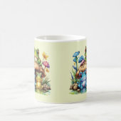 Kikkerpaddenstoel en kikker koffiemok (Center)