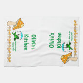 Kikkerpaddenstoel Verplaatsend Natte keukenhanddoe Theedoek (Horizontaal)