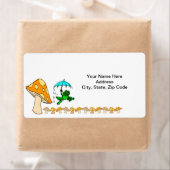 Kikkerpaddenstoellabels Etiket (Insitu)