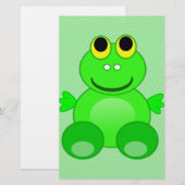 Kikkerpapier Briefpapier (Voorkant / Achterkant)