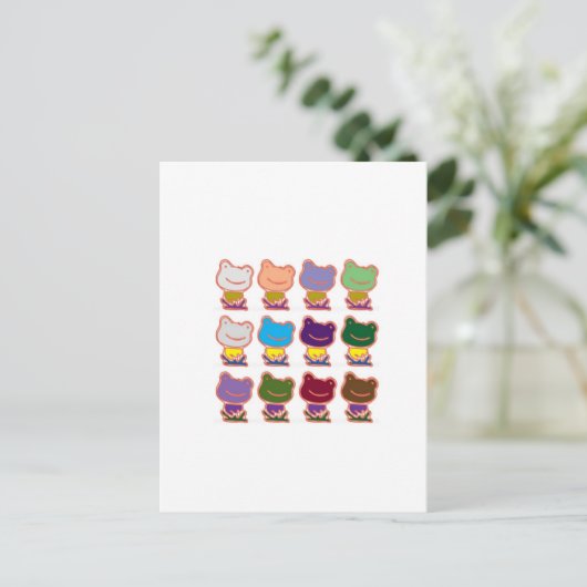 KIKKERPATROON BRIEFKAART (Staand voorkant)