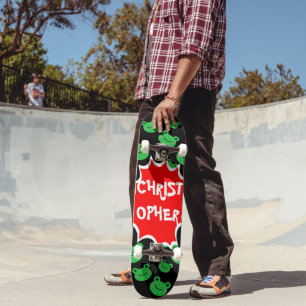 Kikkerpatroon Comic custom name skateboard
