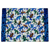 Kikkerpatroon Gift Bag Groot Cadeauzakje (Voorkant)