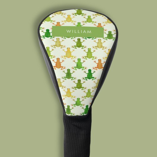 Kikkerpatroon Golfheadcover