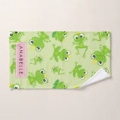 Kikkerpatroon, Groene kikkers, Kikkerprins, Jouw n Bad Handdoek (Handdoek)