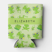 Kikkerpatroon, Groene kikkers, Kikkerprins, Jouw n Blikjeskoeler (Voorkant)