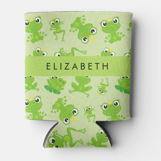 Kikkerpatroon, Groene kikkers, Kikkerprins, Jouw n Blikjeskoeler (Voorkant)