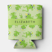 Kikkerpatroon, Groene kikkers, Kikkerprins, Jouw n Blikjeskoeler (Achterkant)