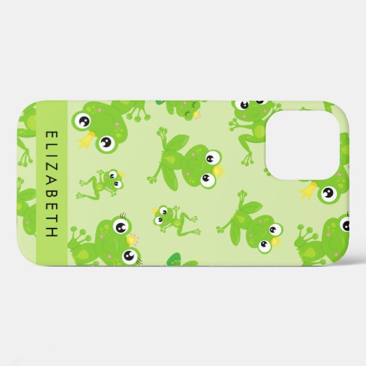 Kikkerpatroon, Groene kikkers, Kikkerprins, Jouw n Case-Mate iPhone Case (Achterkant (horizontaal))