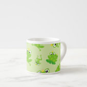Kikkerpatroon, Groene kikkers, Kikkerprins, Jouw n Espresso Kop (Voorkant rechts)