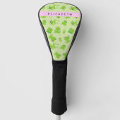 Kikkerpatroon, Groene kikkers, Kikkerprins, Jouw n Golfheadcover (Voorkant)