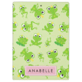 Kikkerpatroon, Groene kikkers, Kikkerprins, Jouw n Klembord (Achterkant)