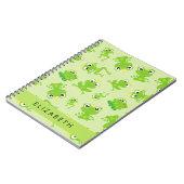 Kikkerpatroon, Groene kikkers, Kikkerprins, Jouw n Notitieboek (Linkerzijde)